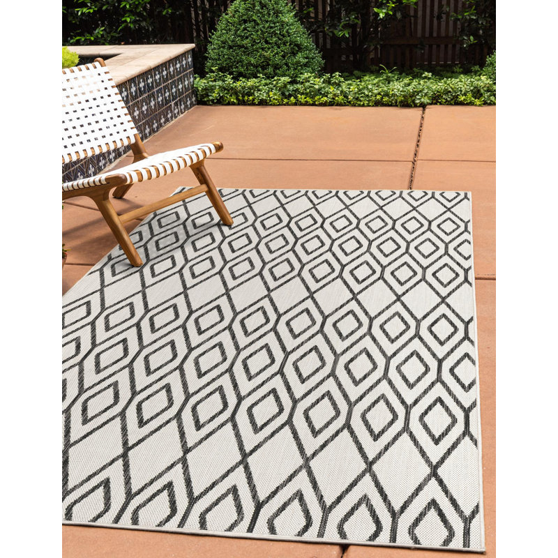 Felica Turks and Caicos Indoor/Outdoor Rug, Rectangle 9' x 12'