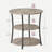 Graeber Round End Table with 3-Tier Storage Shelves-1928525859