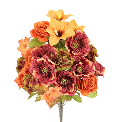 Arrangement floral mixte