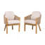 Ensemble de chaises d'extérieur Grotta (ensemble de 2)