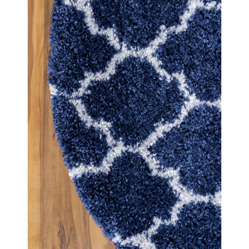 Walsenburg Oriental Indoor Rug, Round 5'