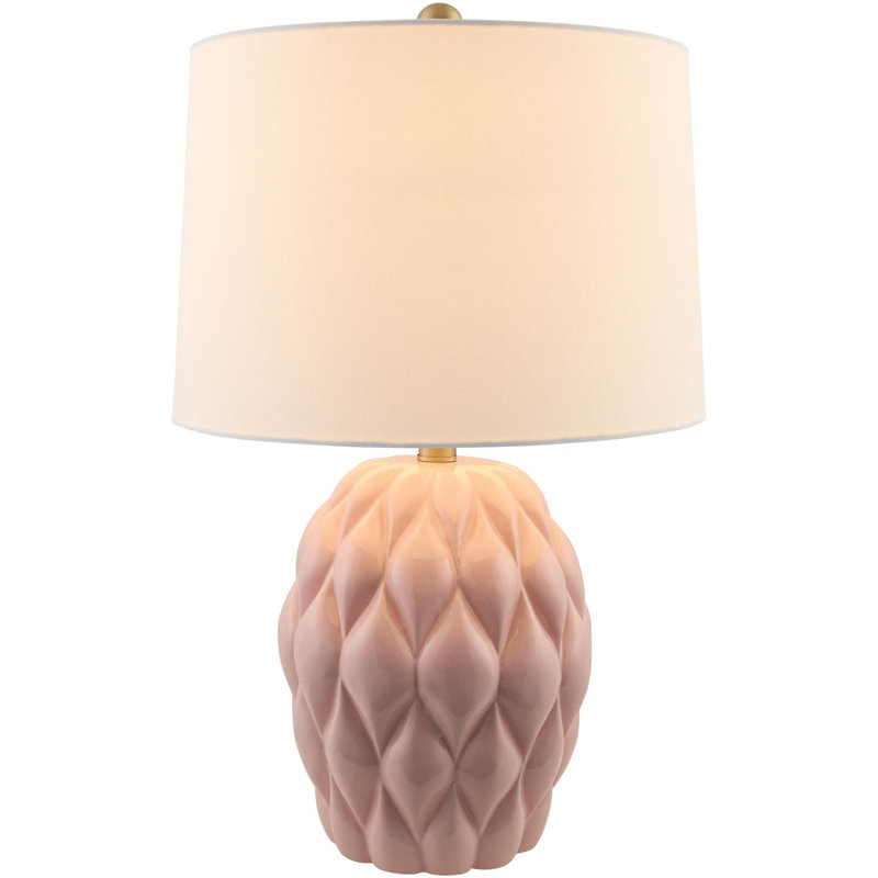 Lampe de table Shahe, Rose