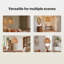 23cm H Rope Dome Pendant Shade ( Spider ) in Natural