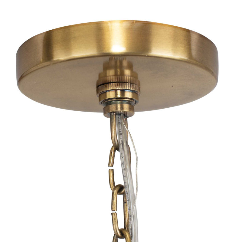Uttermost Crocker Brass 1 Light Mini Pendant