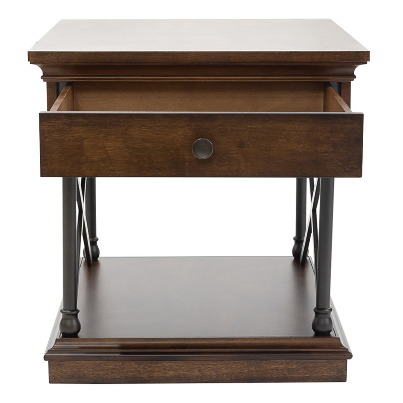 Table de bout avec rangement Abigaelle Molena
