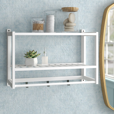 Allana 2 Piece Bamboo Tiered Shelf