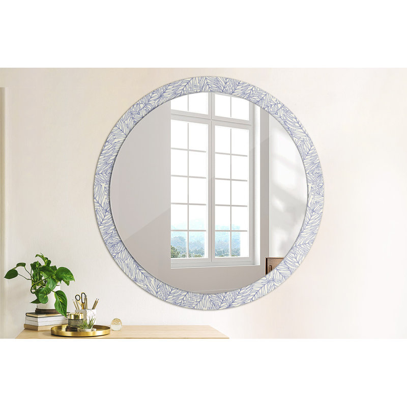Huldar Glass Flat Wall Mirror