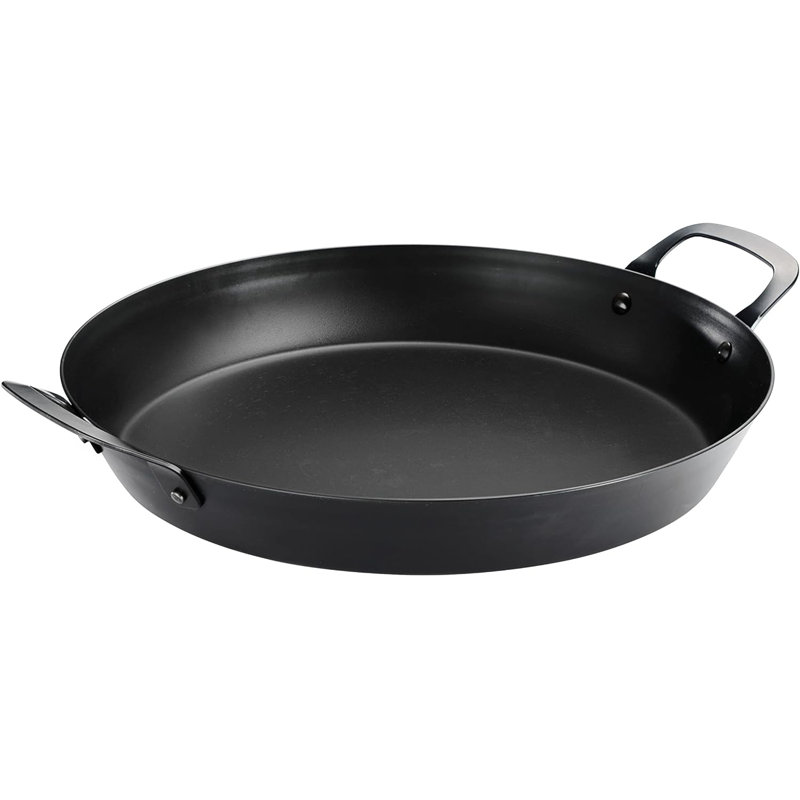 Tramontina 15in. Carbon Steel Paella Pan - Thumbnail 4