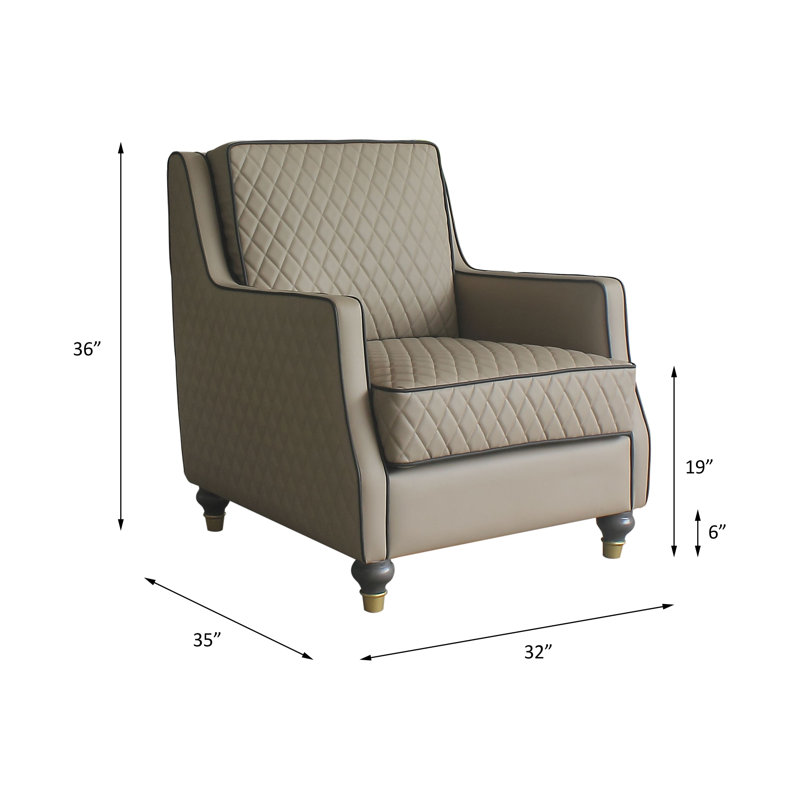 Fauteuil de 32 po de large Tingsley