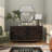 Aluminum Metal Overlapping Rings Pillar 3 Plate Geometric Decorative Silver Candelabra-1825593292