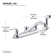Double Handle Kitchen Faucet with Side Spray