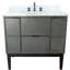 Ensemble de meuble-lavabo simple 37 po-27873493