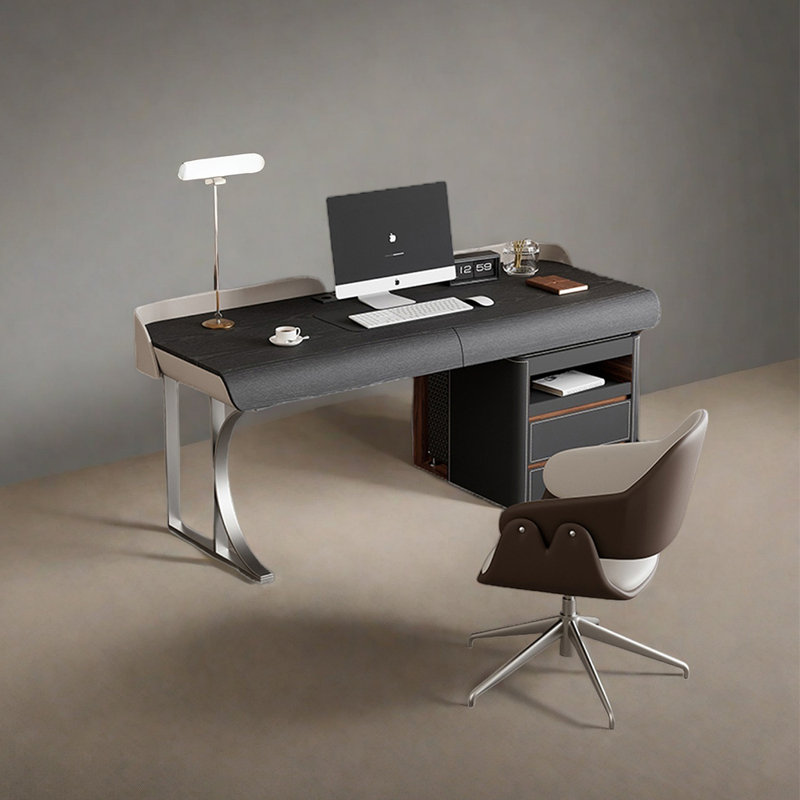 Ehrhardt, Noir/gris, H 29,53 po x l 55,12 po x P 27,56 po