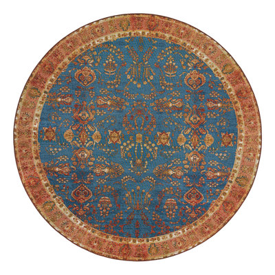 Indoor/Outdoor Traditional Area Rug