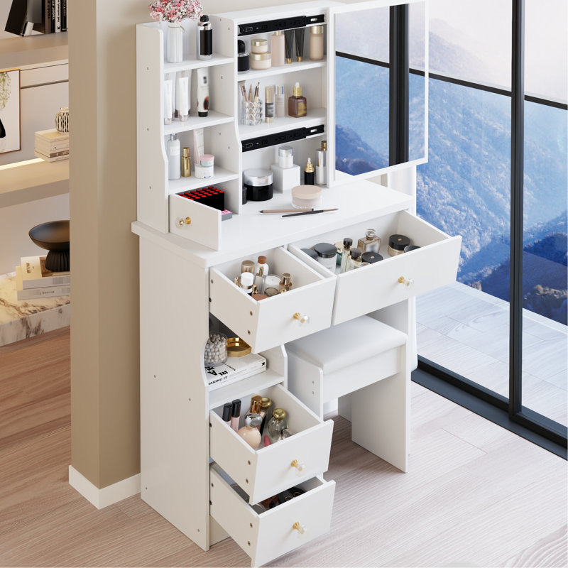 Petit meuble-lavabo American Design