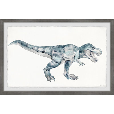 Bickley Dino Terror Framed Print
