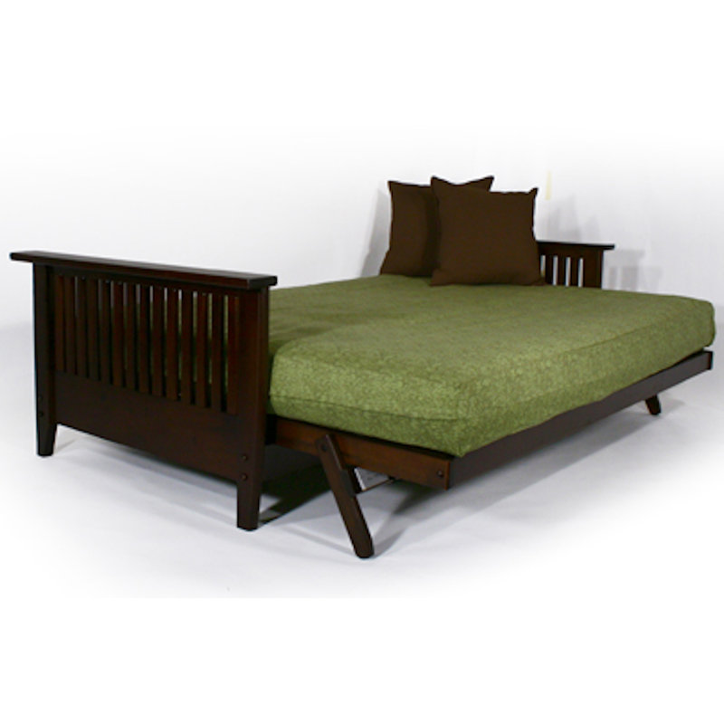 Base de futon Lambton, Cerisier foncé, Double