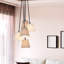 Fango 5 - Light Beige/Brown Cluster Pendant