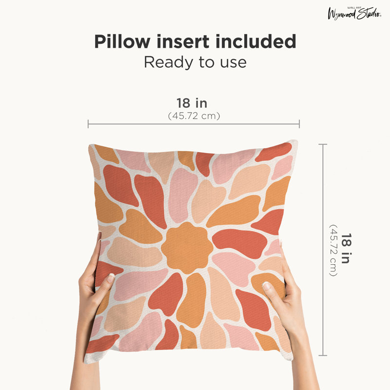 Floral Throw Pillow