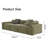 Jinyu 108.27'' Velvet Sofa-319731958