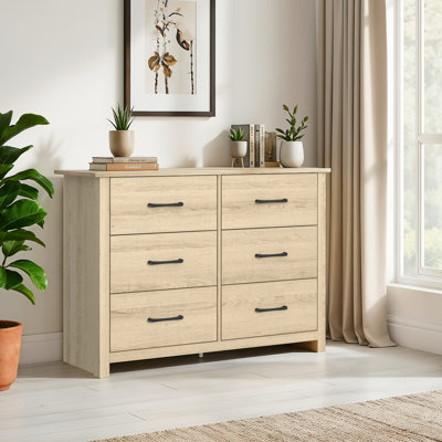 Commode double 6 tiroirs Walter