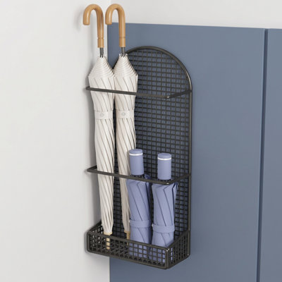 Wall-mounted umbrella stand