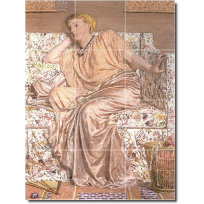 Carreau de céramique décorative 36 po x 48 po 12 po x 12 po