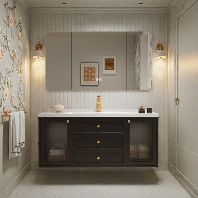 Armoire de salle de bain style français de luxe