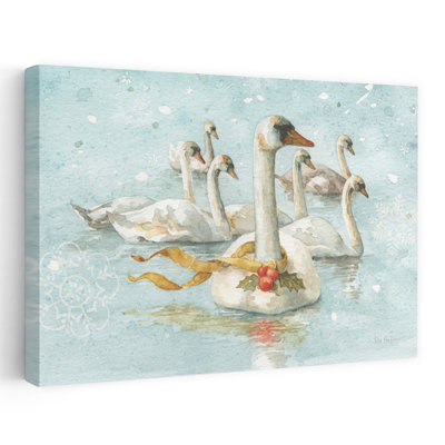 12 Days Of Christmas VII No Words - Animal Bird Christmas Gilded Art