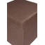 Repose-pieds pliable avec pieds BirdRock Home 16 x 16, brun-1896932587