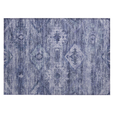 Shilynn Washable Southwestern Indoor / Outdoor Rug