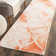 Coleman Hand Tufted Wool/Cotton Geometric Rug in Orange/Ivory
