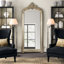 Tressie Solid Wood Frame Arch Wall and Leaning Mirror