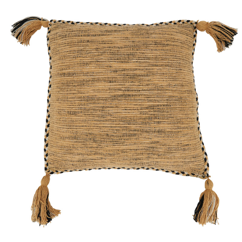Housse de coussin en coton Nautica, Argile