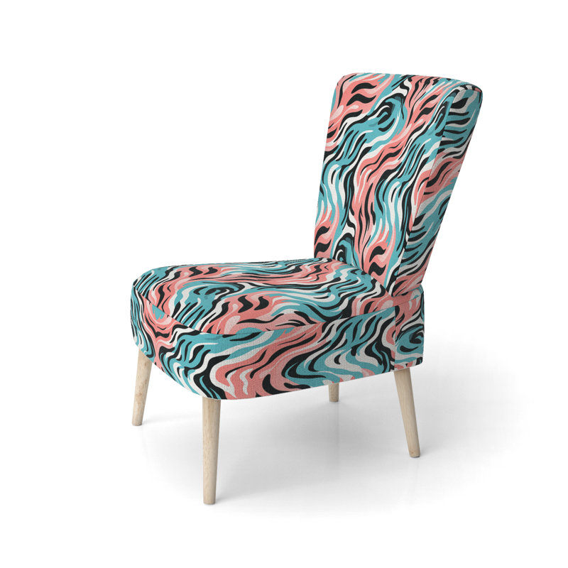 Fauteuil d'appoint rembourré Exotic Camouflage Caprice - Glam