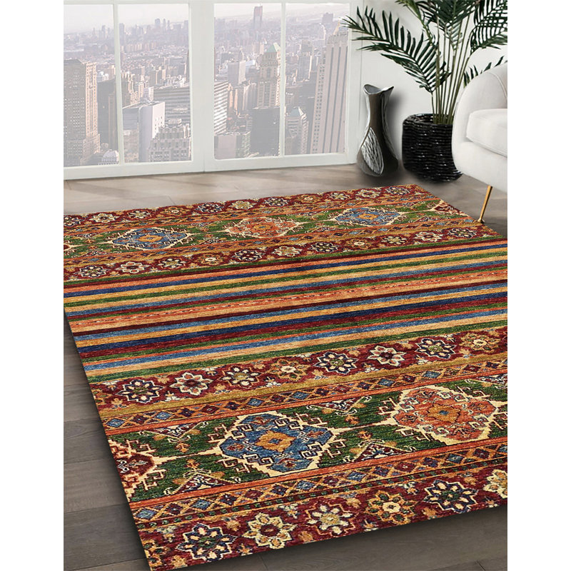 12 - Tapis abstrait 595, Rectangle 5 pi x 7 pi