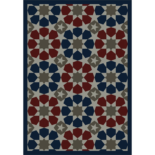 Whimsy Americana Area Rug, 3'10" x 5'4"
