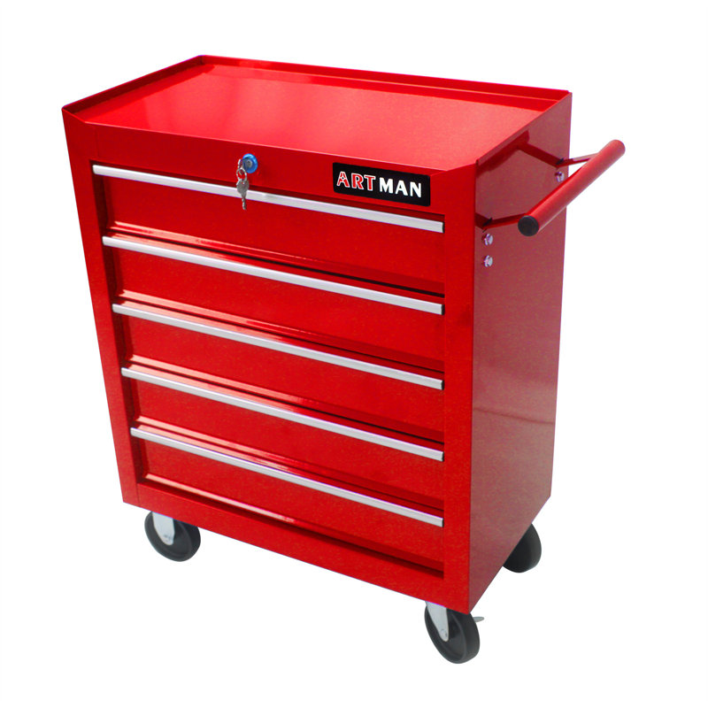 24" Toolbox, Red