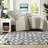 Durable Bedding Sets, Polyester Comforter 5pcs, Modern Taupe Design For All-seasons