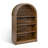 Small Black Bookcase Arched Bookshelf-48770469