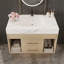 Ensemble de meuble-lavabo mural flottant 29,9 po-133144880-133144879