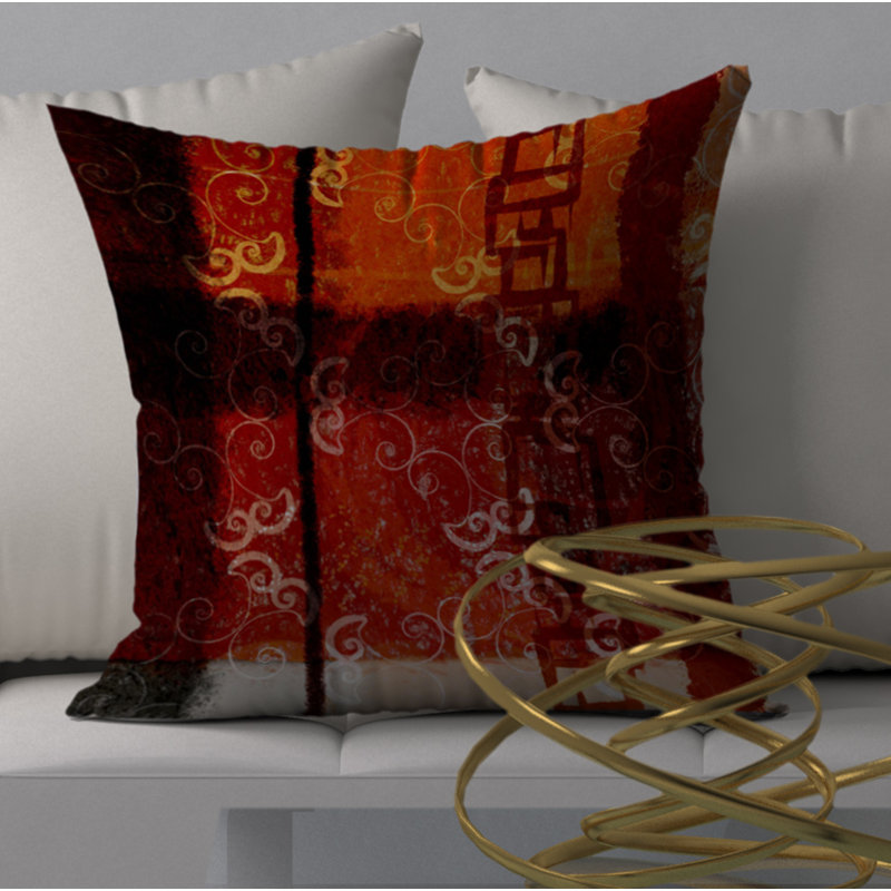 Housse de coussin carrée/insert, 20 po x 20 po