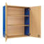 Armoire de classe en bois manufacturé à 4 compartiments-35723746-35723747