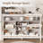 Farmhouse Storage Cabinet with Adjustable Shelves, Accent Buffet Cabinet