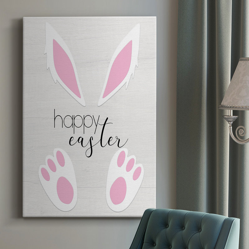Joyeuses Pâques - Reproduction de photo sur toile, H 36 po x l 24 po x P 1 po