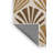 Washable Modernist Shell Study Coastal Area Rug-1699419658