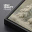 «Vintage Snowy Pine Tree Landscape», reproduction d'art sur toile encadrée-120284301-120284302