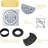 60 X 36 Center Drain Shower Pan Kit With Leak Proof Waterproofing System-126410689