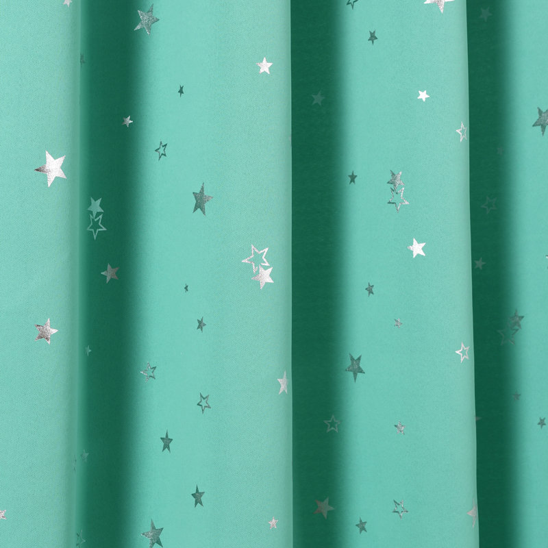 Star Room Darkening Pair, 52"W x 63"L, Blush