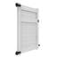 White Vinyl Gate-91876307